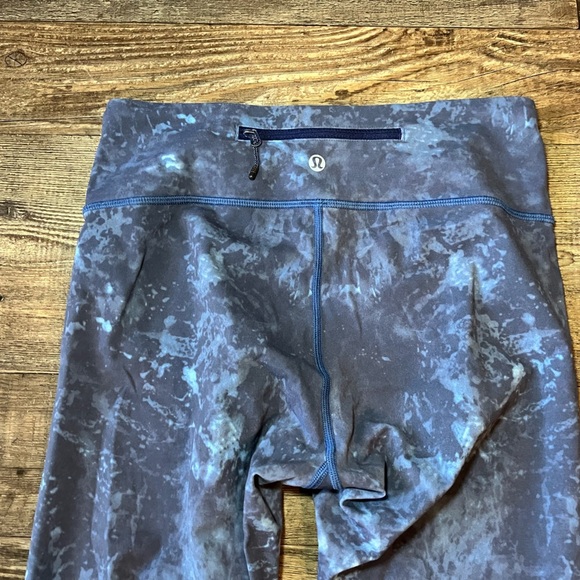Lululemon Speed Wunder Train Legging in Deep Sea Ocean Women’s Size 6 - Picture 7 of 8